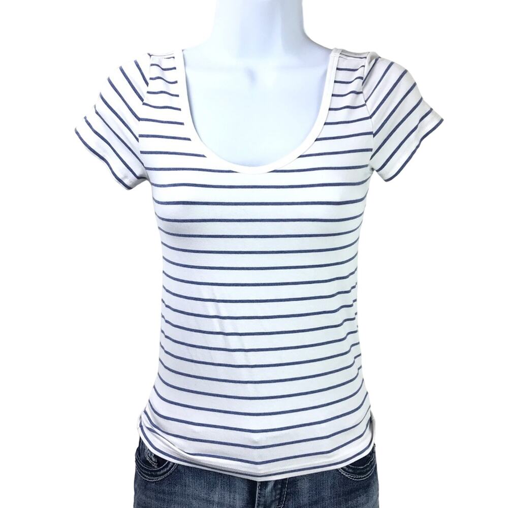 Denim & Supply Ralph Lauren Striped Tee XS Made in Peru